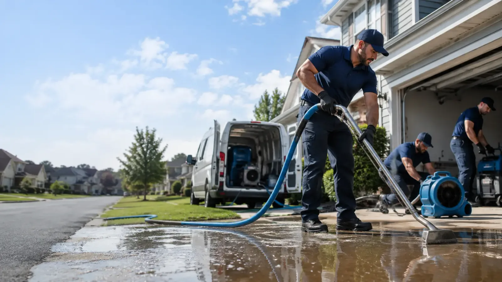 Flood Damage Restoration in Poth, TX